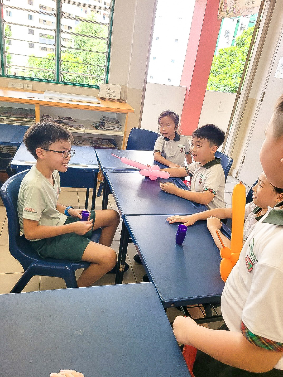 Our Our senior Cub Scouts organizing events for our younger Cub Scouts during Founder’s Day .